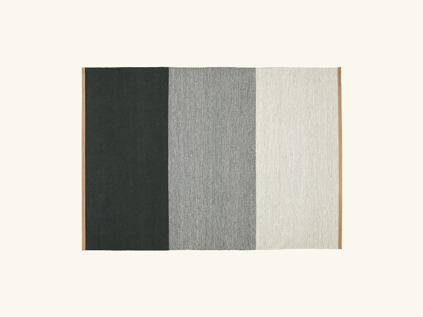 Fields rug Green/grey 170x240cm